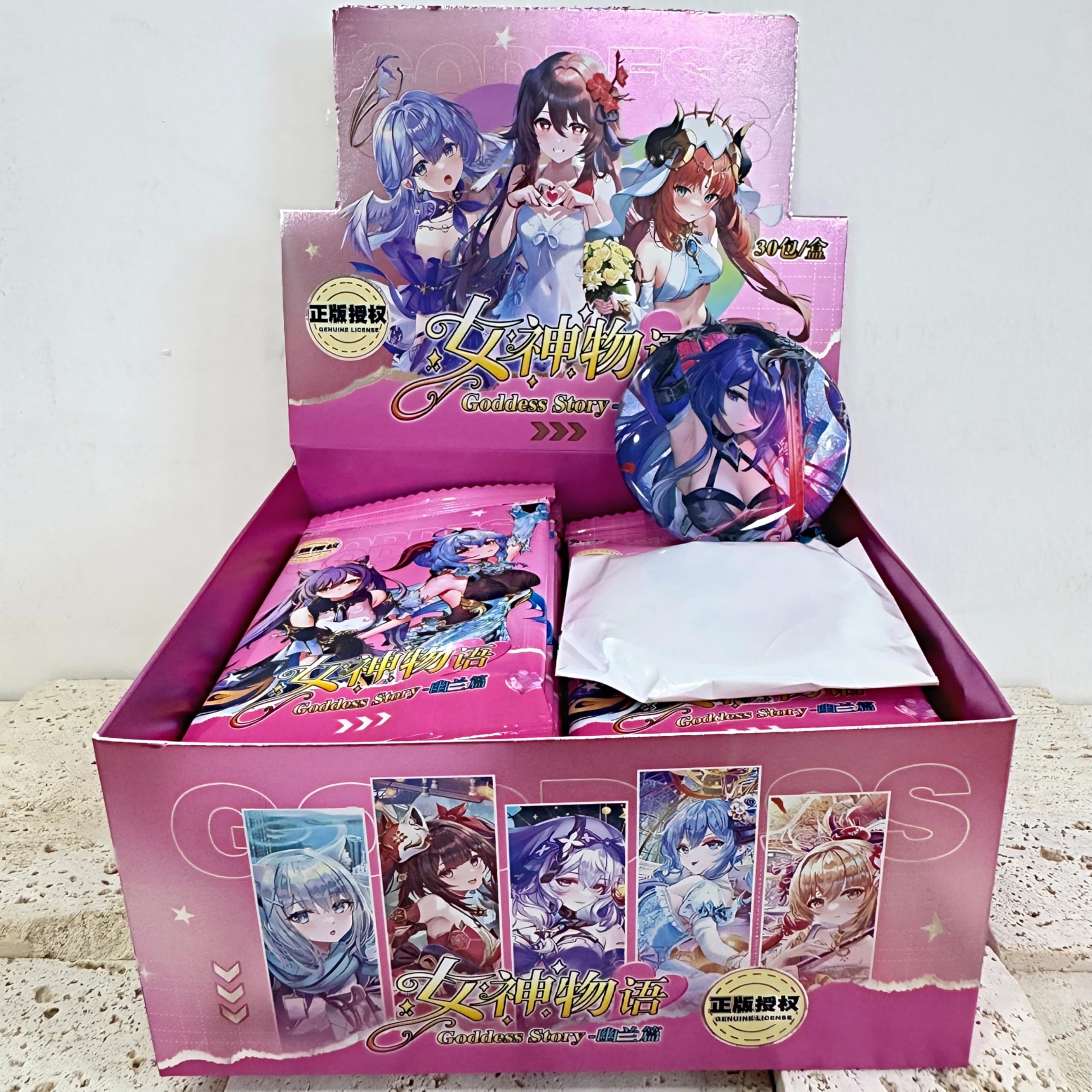 Amazon.com: Goddess Story TCG Premium Booster Box (Youlan) : Toys